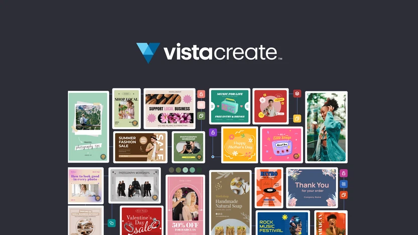 هوش مصنوعی VistaCreate