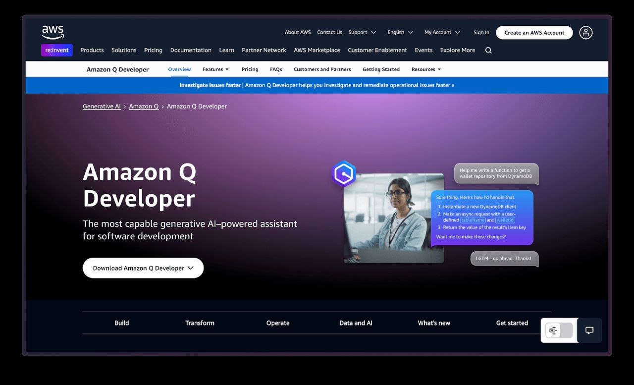 Amazon Q Developer